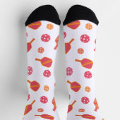 Paddeln und Bälle in Rosa Socken (Oben)