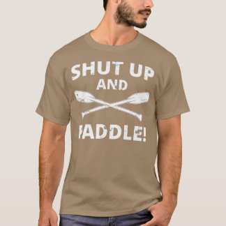 Paddeln und Kayaking Whitewater Rafting T-Shirt