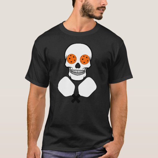 Paddeln und Paddeln, Orangenbälle T-Shirt (Vorderseite)