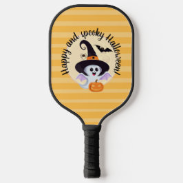 Paddelpaddel Halloween. Pickleball Schläger