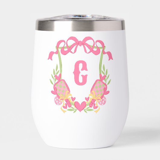 Paddelpaddel Monogram Wappen (Vorderseite)