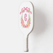 Paddelpaddel Monogram Wappen Pickleball Schläger (Links)