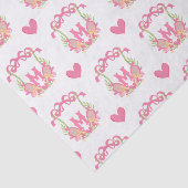 Paddelpaddel Monogram Wappen Seidenpapier (Ausschnitt)