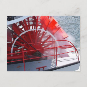 Paddelrad Postkarte