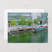 Paddington Basin, London UK Postcard Postkarte (Vorne/Hinten)