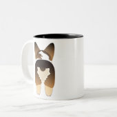 Paddington Pembroke-Entwurf Zweifarbige Tasse (Vorderseite Links)