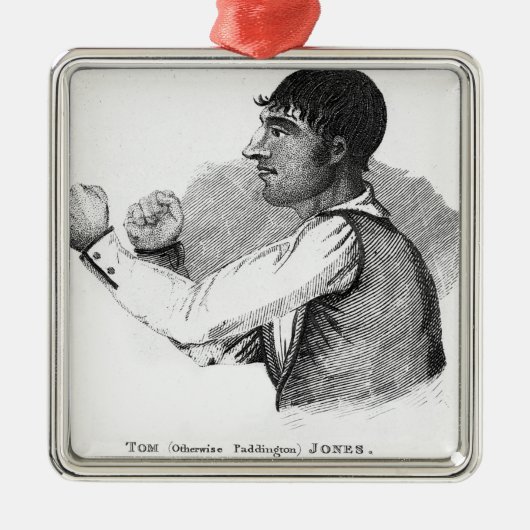 Paddington Tom Jones Ornament Aus Metall (Vorne)