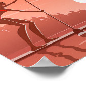 Paddle Bikini Girl Lugano Unexpected Classic Tour Poster (Ecke)