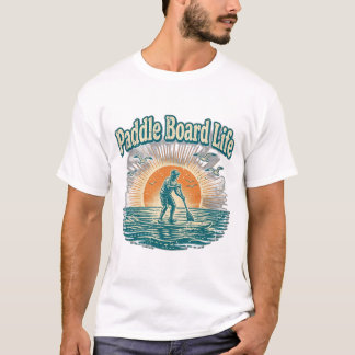 Paddle Board Lebens-Shirt - Paddleboarding T-Shirt