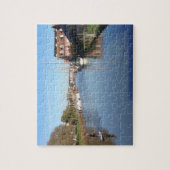Paddle Boarder auf Faversham Creek England Puzzle (Vertikal)