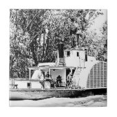 Paddle Boat on Murray River Victoria Fliese (Vorderseite)