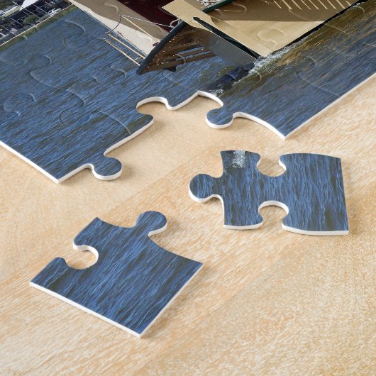 Paddle-Dampfer, Goolwa, Australien Puzzle (Seite)