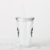 Paddle Explorer Design - Akryllischer Tumbler Acryltrinkbecher (Links)