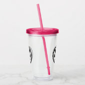 Paddle Explorer Design - Akryllischer Tumbler Acryltrinkbecher (Links)