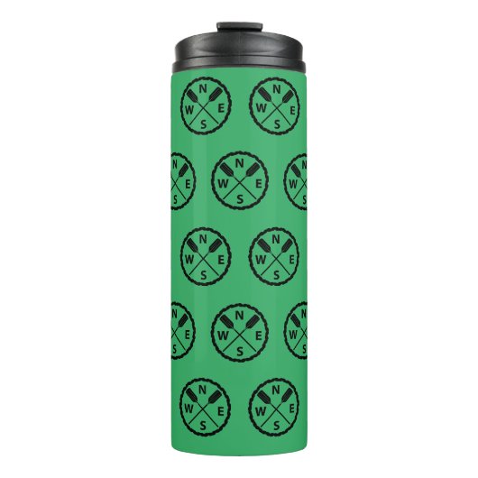 Paddle Explorer Design - Thermal Tumbler Thermosbecher (Vorderseite)