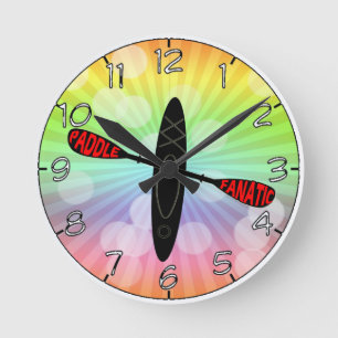 PADDLE FANATIC - KAYAK LOGO RUNDE WANDUHR