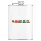 Paddle Florida Kayaking Flachmann (Vorderseite)
