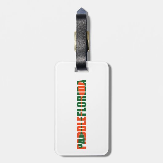 Paddle Florida Kayaking Gepäckanhänger (Rückseite vertikal)