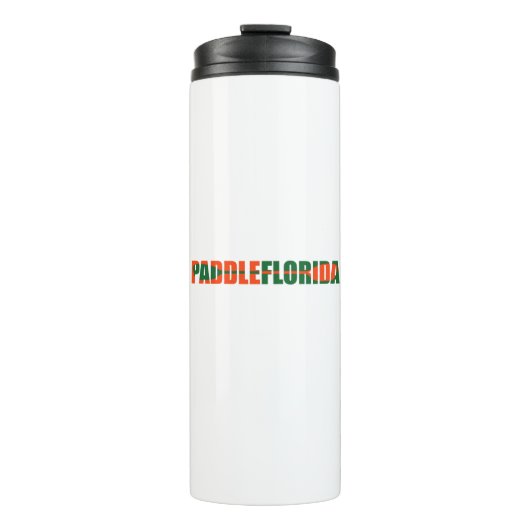 Paddle Florida Kayaking Thermosbecher (Vorderseite)