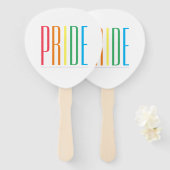 Paddle Form Hand Fans Fächer (Vorne und Hinten)