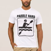 PADDLE HARD CANOE CANOEEE T - Shirt (Vorderseite)