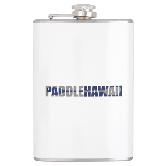 Paddle Hawaii Kayaking Flachmann (Vorderseite)