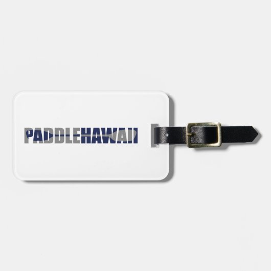 Paddle Hawaii Kayaking Gepäckanhänger (Vorderseite horizontal)