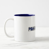 Paddle Idaho Kayaking Zweifarbige Tasse (Links)