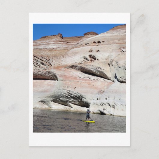 Paddle Lake Powell Postcard Postkarte (Vorderseite)