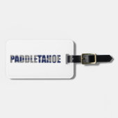 Paddle Lake Tahoe Kayaking Gepäckanhänger (Vorderseite horizontal)