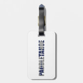 Paddle Lake Tahoe Kayaking Gepäckanhänger (Rückseite vertikal)