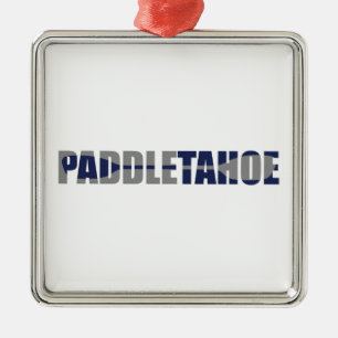Paddle Lake Tahoe Kayaking Ornament Aus Metall