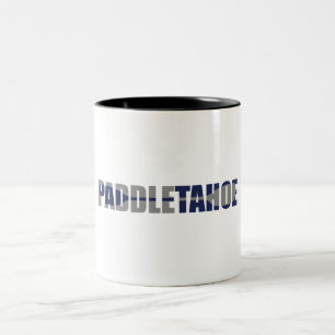 Paddle Lake Tahoe Kayaking Zweifarbige Tasse