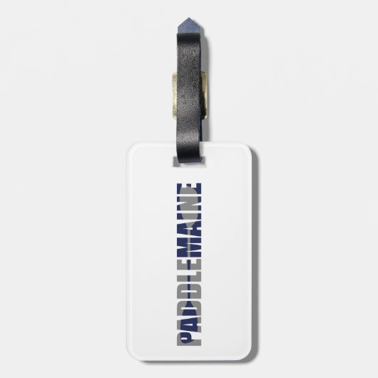 Paddle Maine Kayaking Gepäckanhänger (Rückseite vertikal)