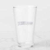 Paddle Maine Kayaking Glas (Rückseite)