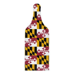 Paddle Maryland-Flagge Schneidebrett