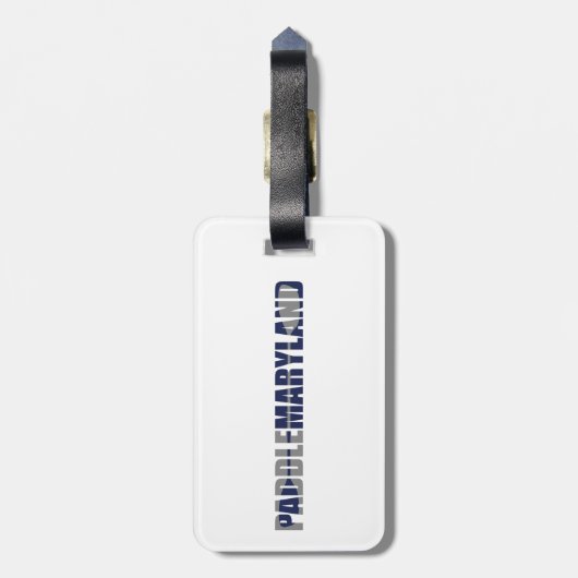 Paddle Maryland Kayaking Gepäckanhänger (Rückseite vertikal)