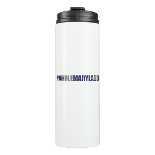 Paddle Maryland Kayaking Thermosbecher (Vorderseite)