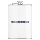 Paddle Minnesota Kayaking Flachmann (Vorderseite)