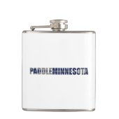 Paddle Minnesota Kayaking Flachmann (Vorderseite)