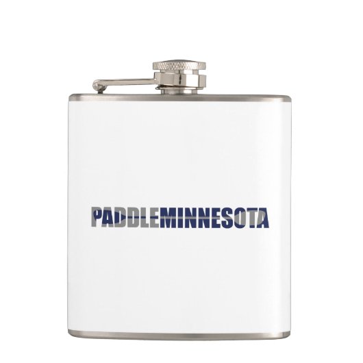 Paddle Minnesota Kayaking Flachmann (Vorderseite)