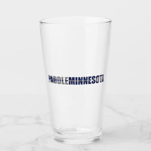 Paddle Minnesota Kayaking Glas (Vorderseite)