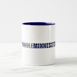 Paddle Minnesota Kayaking Zweifarbige Tasse