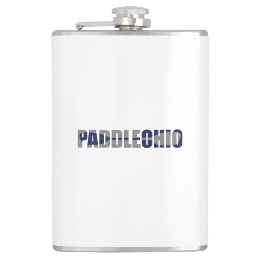 Paddle Ohio Kayaking Flachmann (Vorderseite)