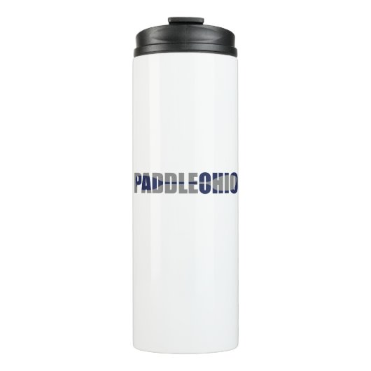 Paddle Ohio Kayaking Thermosbecher (Vorderseite)