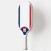 Paddle-Paddel für die französische Flagge - Indivi Pickleball Schläger (Links)