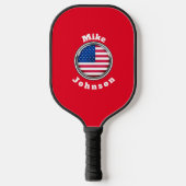 Paddle-Paddel - Name für eine benutzerdefinierte a Pickleball Schläger (Vorderseite)