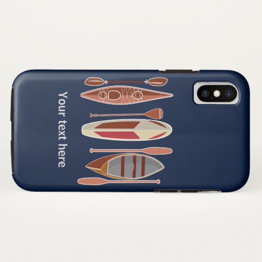 Paddle Passion Case-Mate iPhone Hülle (Rückseite (Horizontal))