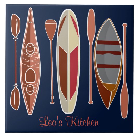 Paddle Passion Fliese (Vorderseite)