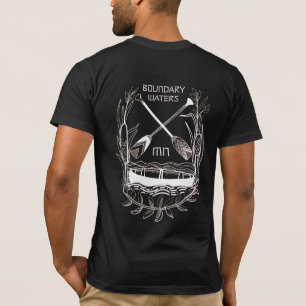 Paddle Portage Wiederholung. Grenzgewässer T-Shirt